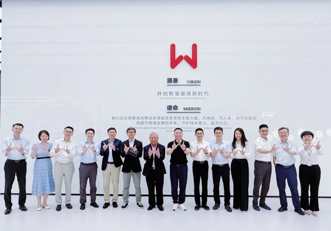 亚投行行长金立群一行调研固德威(图3)