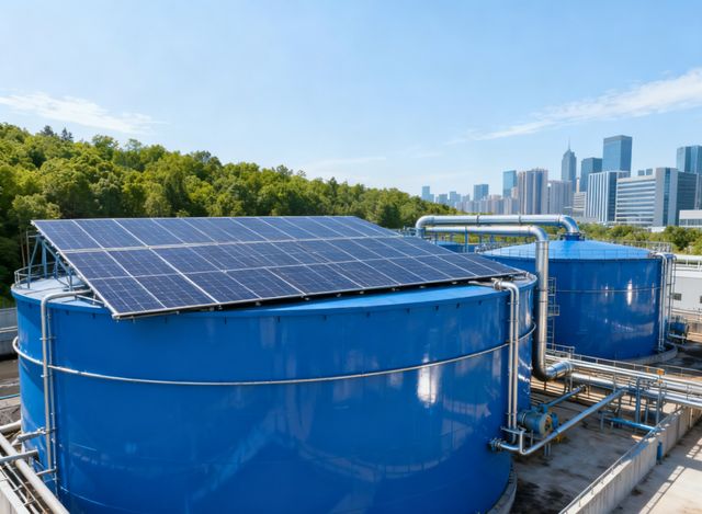 污泥“能源革命”：城市环境“包袱”实现绿色逆袭(图1)