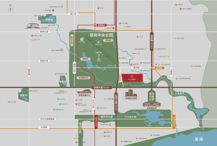 中央公园琥珀星樾湾合肥精品住宅品牌地产的匠心之作!